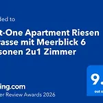 First-one Riesen Terrasse Mit Meerblick 6 Personen 2u1 Lägenhet *