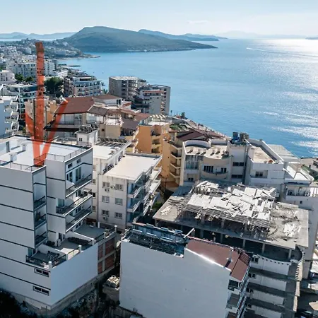 Apartament First-one Riesen Terrasse Mit Meerblick 6 Personen 2u1 Saranda