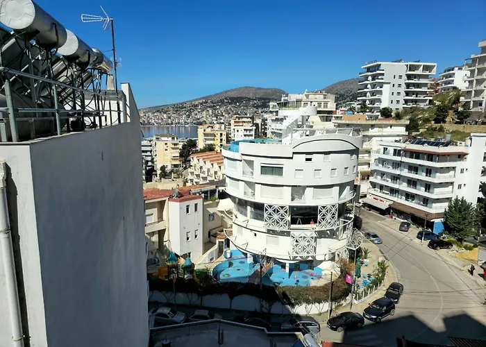 First-one Riesen Terrasse Mit Meerblick 6 Personen 2u1 Sarandë