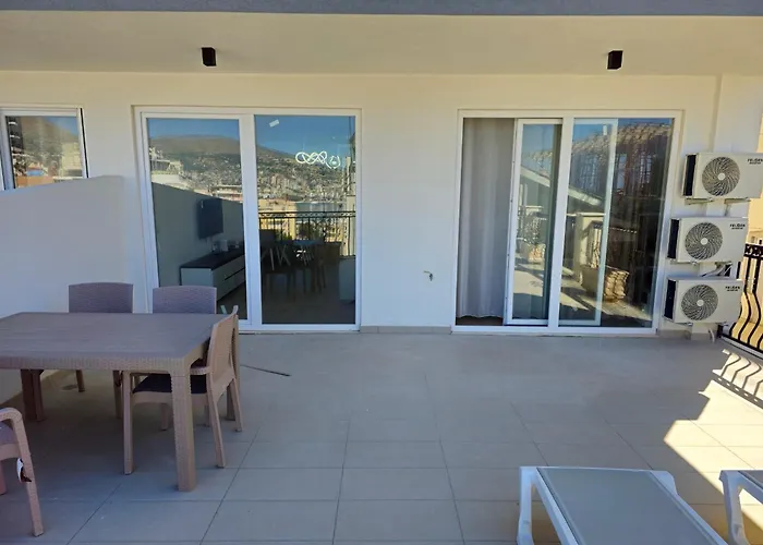 First-one Riesen Terrasse Mit Meerblick 6 Personen 2u1 Apartment