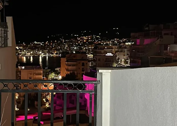 First-one Riesen Terrasse Mit Meerblick 6 Personen 2u1 公寓 Sarandë