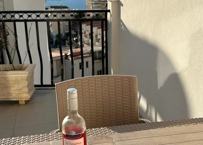 First-one Riesen Terrasse Mit Meerblick 6 Personen 2u1 * Sarandë